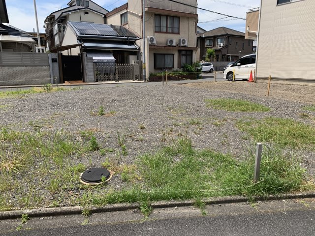 京都市北区紫竹上竹殿町　建築条件無し売土地の外観