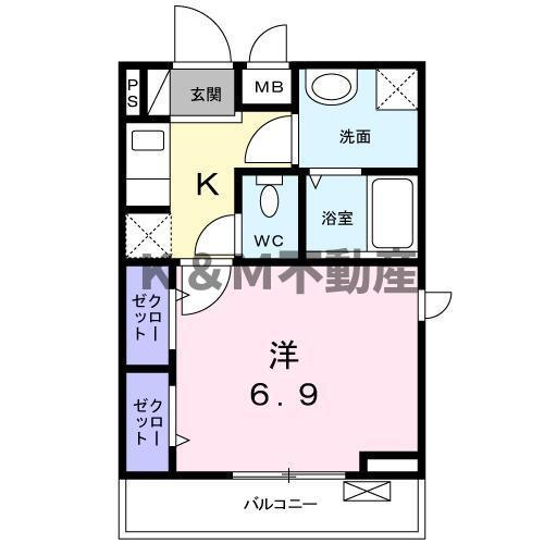 シェーヌⅣの間取り| 