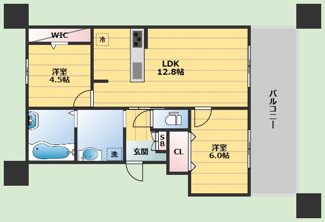 【間取り】 | D-residence荘園A