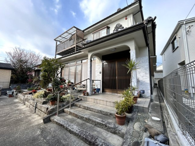 【外観】 | 高槻市下田部町一丁目 | ■裏側の１軒は・木造かわらぶき2階建・建物面積／1階132.63米・2階79.21米・延べ211.84米・平成4年月日不詳新築