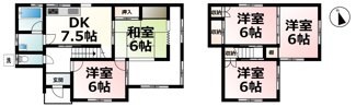 【間取り】 | 茶戸町