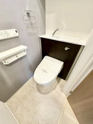 【トイレ】 | グレース讃良 | 落ち着いたトイレです