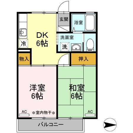 【間取り】 | ルードルフィアタウンズ　A