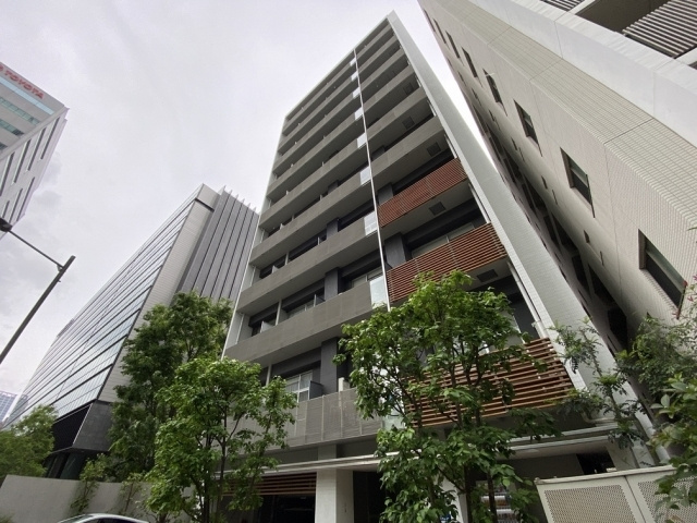 港区芝浦４丁目の賃貸マンションの外観