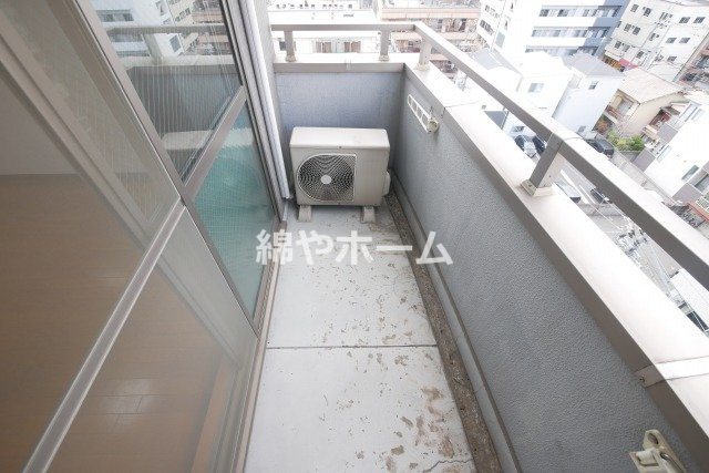 オズレジデンス天下茶屋のバルコニー|開放的で明るい空間を演出してくれるバルコニーです