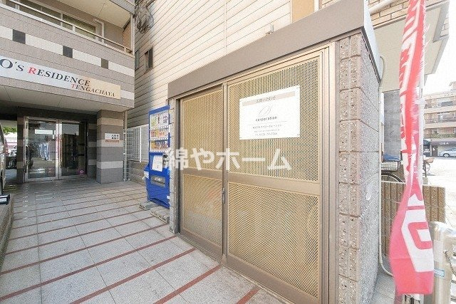 オズレジデンス天下茶屋のエントランス|ゆとりのあるエントランスです