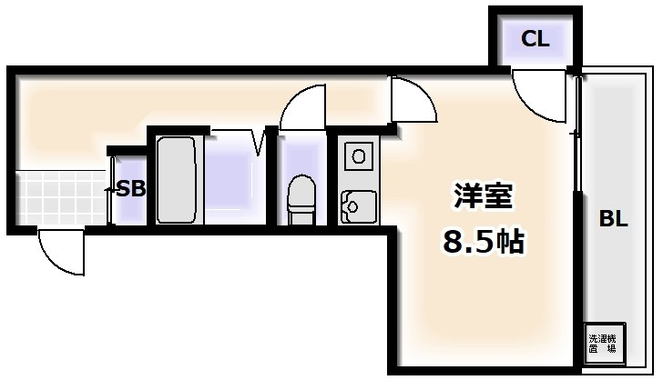 アズマハイツの間取り