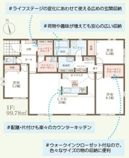 リーブルガーデン香芝市高の間取り