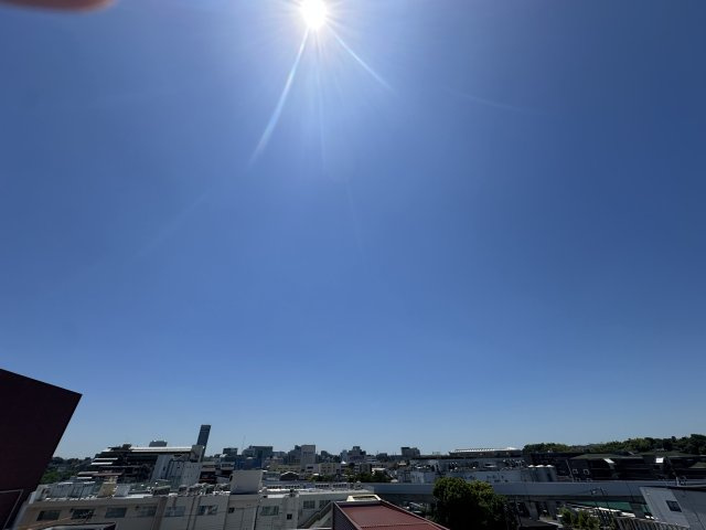 モアグランデ新横浜北の展望|眺望・前面に棟がない街を一望する開放的な６階からの眺望♪ぜひ実際にご覧になって下さい。