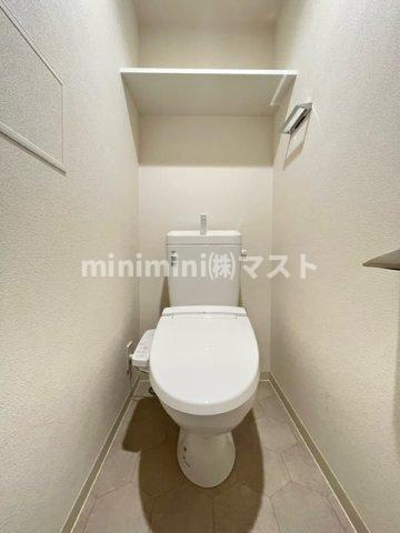 プレサンス大国町ラヴェニールのトイレ