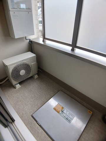 ルミエール長岡京のバルコニー