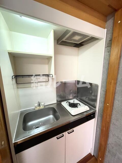 板橋区栄町の賃貸マンションのキッチン