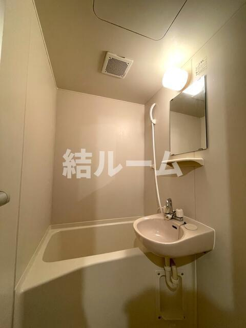 板橋区栄町の賃貸マンションの浴室
