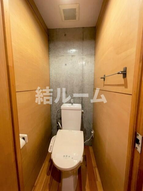 板橋区栄町の賃貸マンションのトイレ