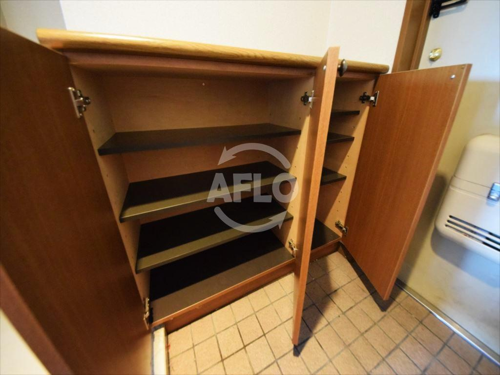 ライオンズシティ難波南　浪速小学校区の収納|ライオンズシティ難波南　シューズボックス