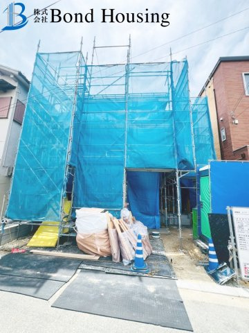 JR大久保駅徒歩14分　駐車２台　大久保町大窪　新築戸建の前面道路含む現地写真