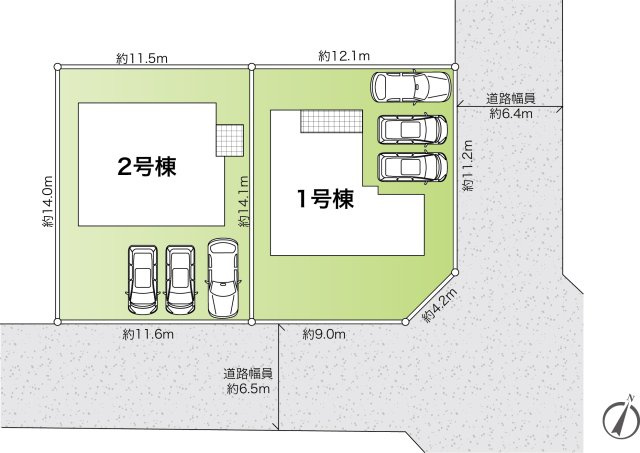 ～南東角に位置した開放感のある新築～【ベルガーデン東本郷３丁目新築戸建 １号棟】の画像