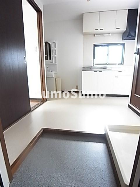 前田マンションの玄関|落ち着いた玄関です
