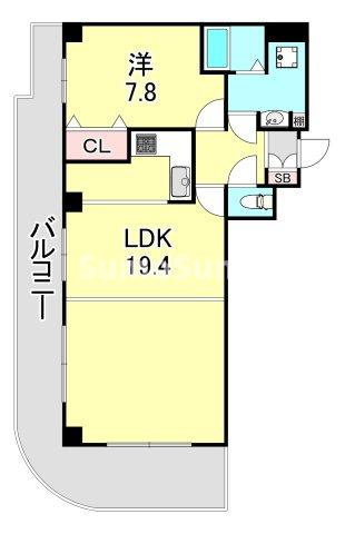 御影ロジュマンの間取り