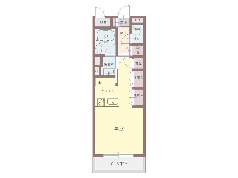 芦屋大桝町アネックスの間取り