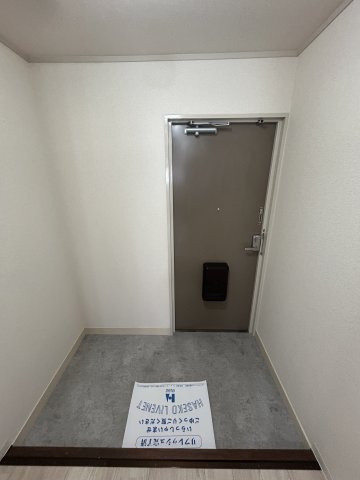 宮崎ハイツの玄関|ゆったりとした玄関です