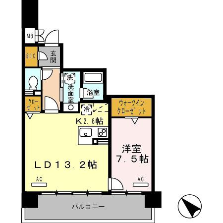 ロイヤルパークス豊洲の間取り