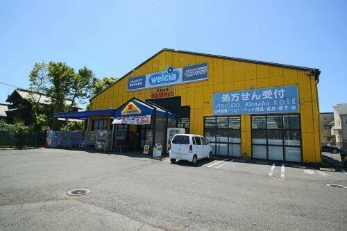 リエス松戸高塚の周辺|ウエルシア松戸高塚店まで165m 