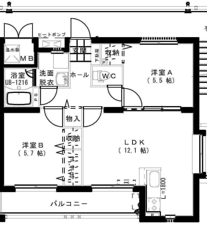 ユーミー江平 Ａの間取り|間取り