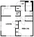 【間取り】 | 使いやすい1LDKの間取りです！