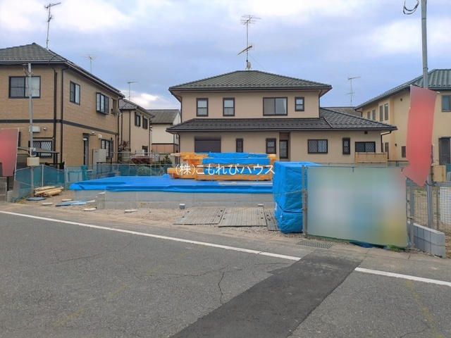 鴻巣市愛の町　新築戸建て（4区画）　03の駐車場|撮影：'26/04/15