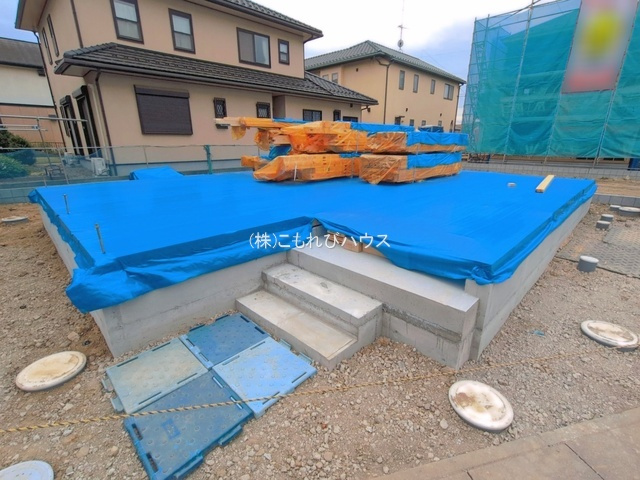 鴻巣市愛の町　新築戸建て（4区画）　03の外観|4/15撮影