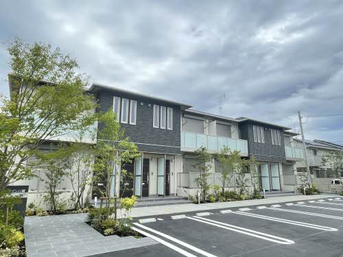 熊本市南区八幡６丁目のアパートの外観