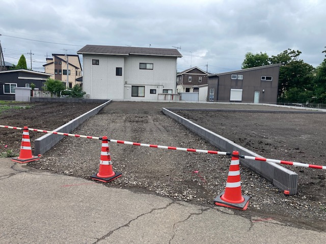 小山市大字西黒田　分譲地　区画①の外観|敷地入口
