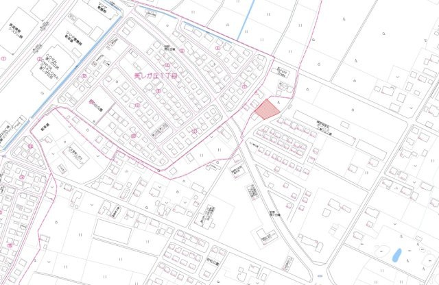 小山市大字西黒田　分譲地　区画①の地図