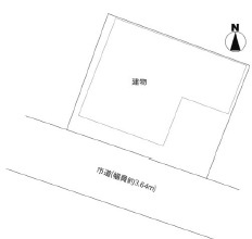 船橋市前原西4丁目の区画図
