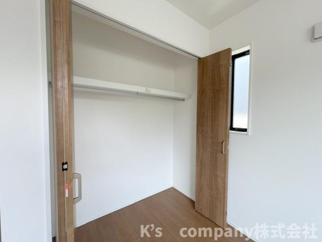 ◎茅ヶ崎市芹沢　新築戸建◎の収納|洋室5.3帖の収納スペース◇