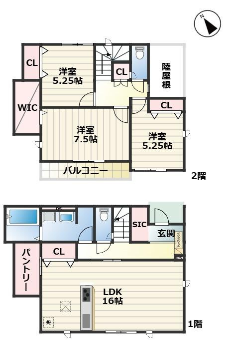 GRAFARE瀬戸市高根3期｜名古屋市の戸建ならホームアップの間取り