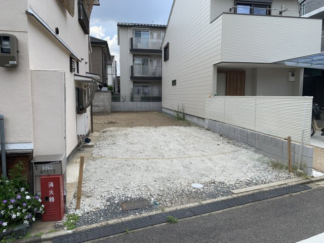 京都市北区紫竹殿町　建築条件付き売土地の外観