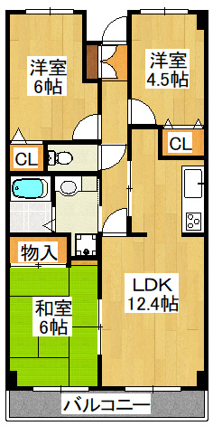 パストラル石井の間取り
