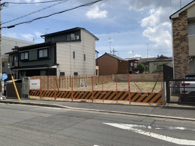 京都市北区紫竹下ノ岸町　建築条件無し売土地