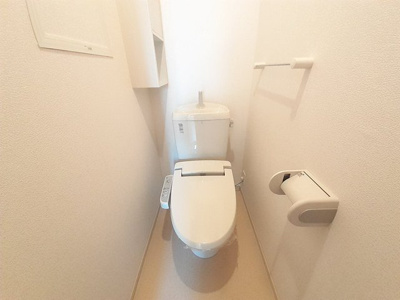 【トイレ】 | メゾンド　サンセールＢ | コンパクトで使いやすいトイレです