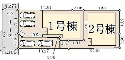 神戸市垂水区千鳥が丘２丁目３期　全２棟１号棟　新築戸建の前面道路含む現地写真|【ホームページに現地動画掲載中】●年中無休：当日予約可●前面道路幅員4ｍ以上！入出庫の際も楽々安心！