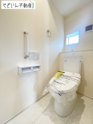 【トイレ】 | blooming garden久喜市本町5丁目4期　新築住宅 | 現地(2026年7月撮影)