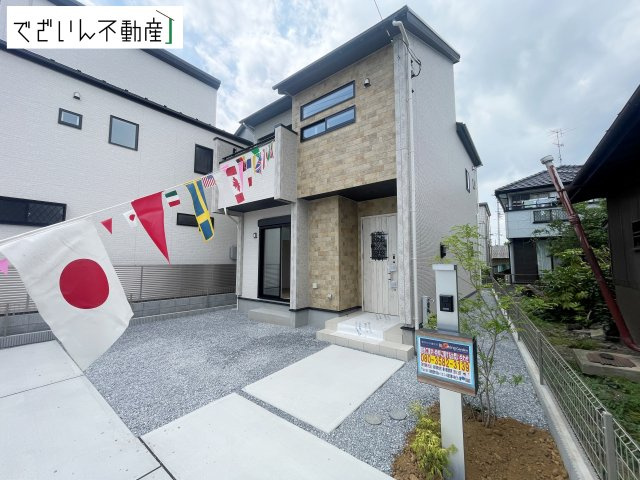 【外観】 | blooming garden久喜市本町5丁目4期　新築住宅 | 現地(2026年7月撮影)