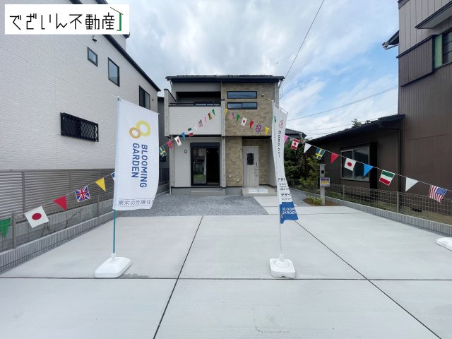 【外観】 | blooming garden久喜市本町5丁目4期　新築住宅 | 現地(2026年7月撮影)