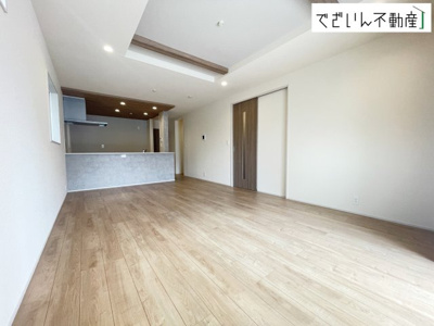 【居間・リビング】 | blooming garden久喜市本町5丁目4期　新築住宅 | 現地(2026年7月撮影)