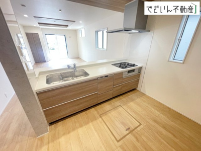 【キッチン】 | blooming garden久喜市本町5丁目4期　新築住宅 | 現地(2026年7月撮影)