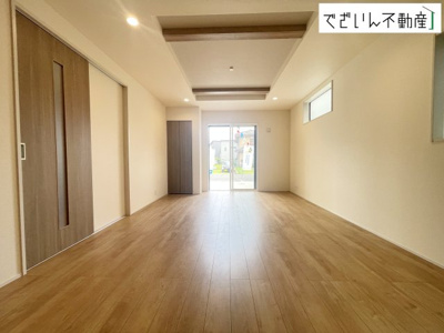 【居間・リビング】 | blooming garden久喜市本町5丁目4期　新築住宅 | 現地(2026年7月撮影)