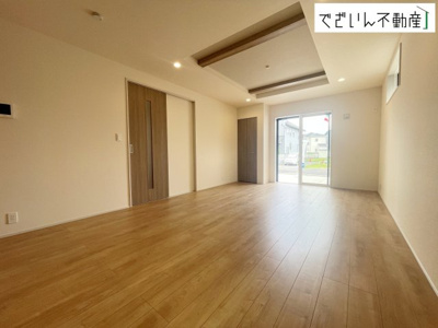 【居間・リビング】 | blooming garden久喜市本町5丁目4期　新築住宅 | 現地(2026年7月撮影)