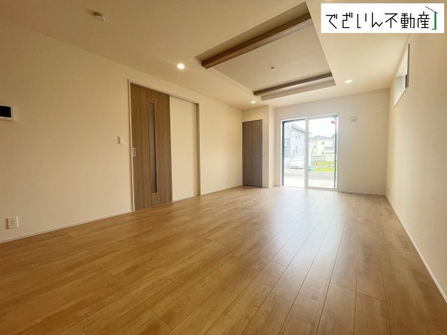 【居間・リビング】 | blooming garden久喜市本町5丁目4期　新築住宅 | 現地(2026年7月撮影)